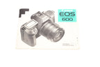 Canon EOS 600 Instructions