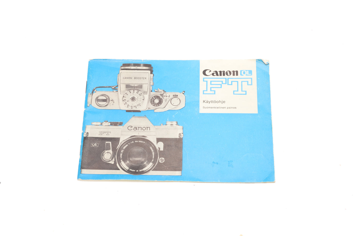 Canon FT QL Instructions - Accessory