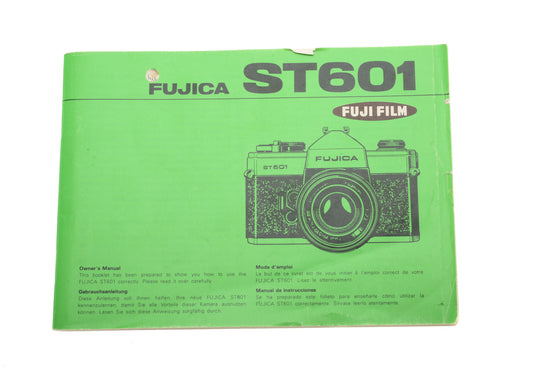 Fujica ST601 Instruction Manual