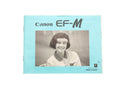 Canon EF-M Instructions