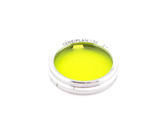 Ceneiplan 32mm Push-On Yellow-Green Filter - Accessory