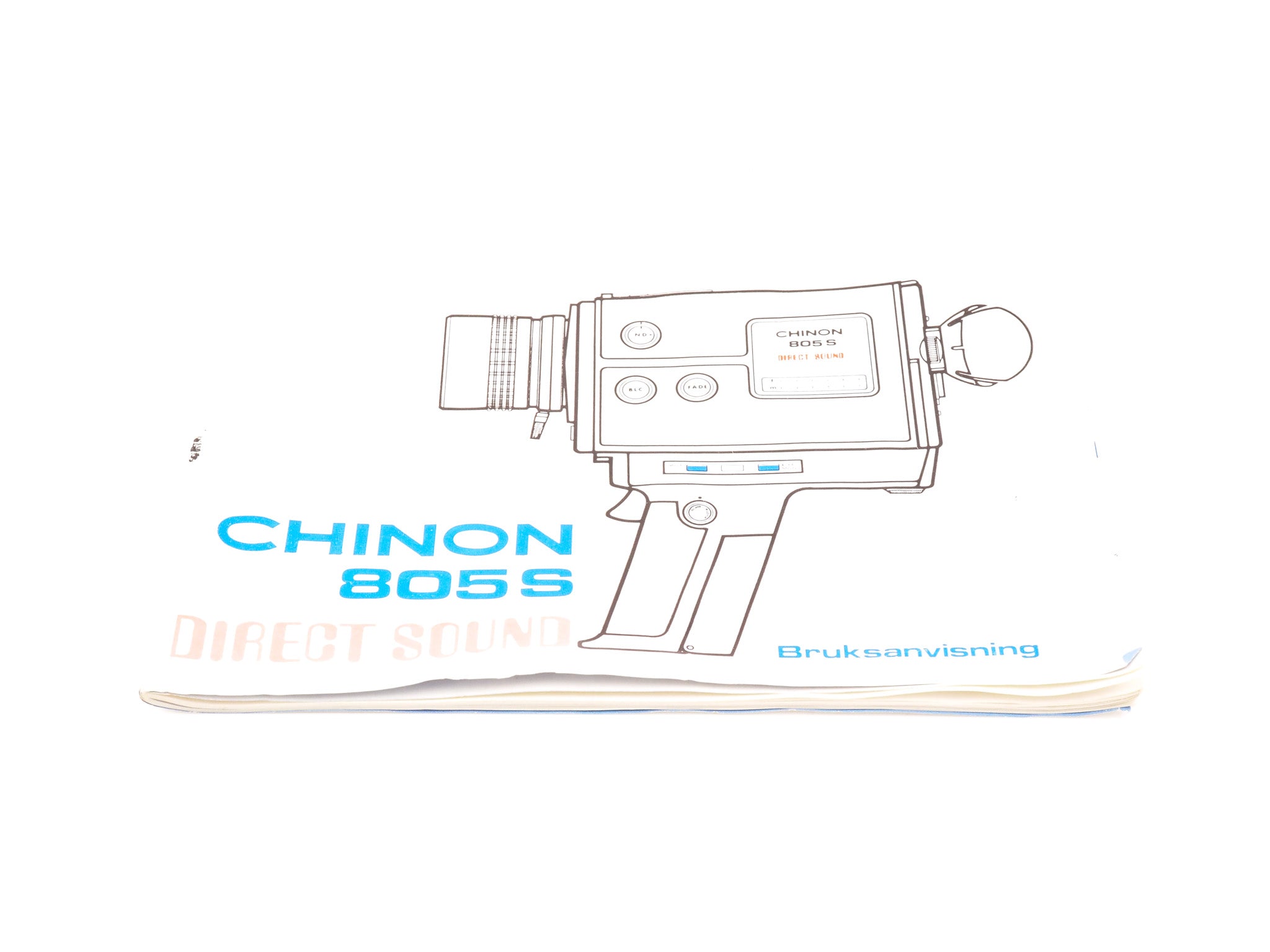 Chinon 805S Direct Sound Instructions - Accessory