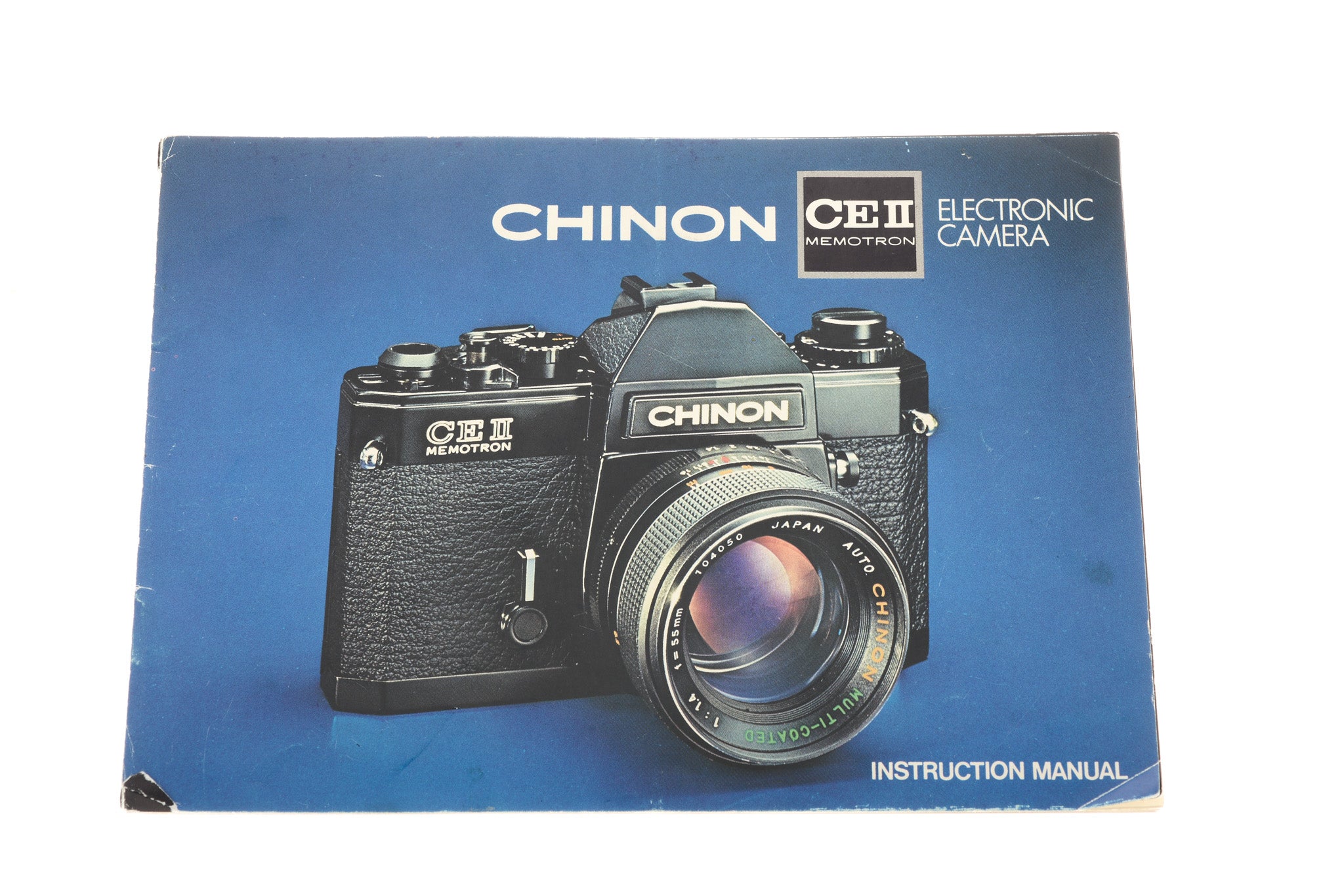 Chinon CE II Memotron Instructions - Accessory