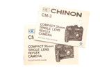 Chinon CM-3 Instructions