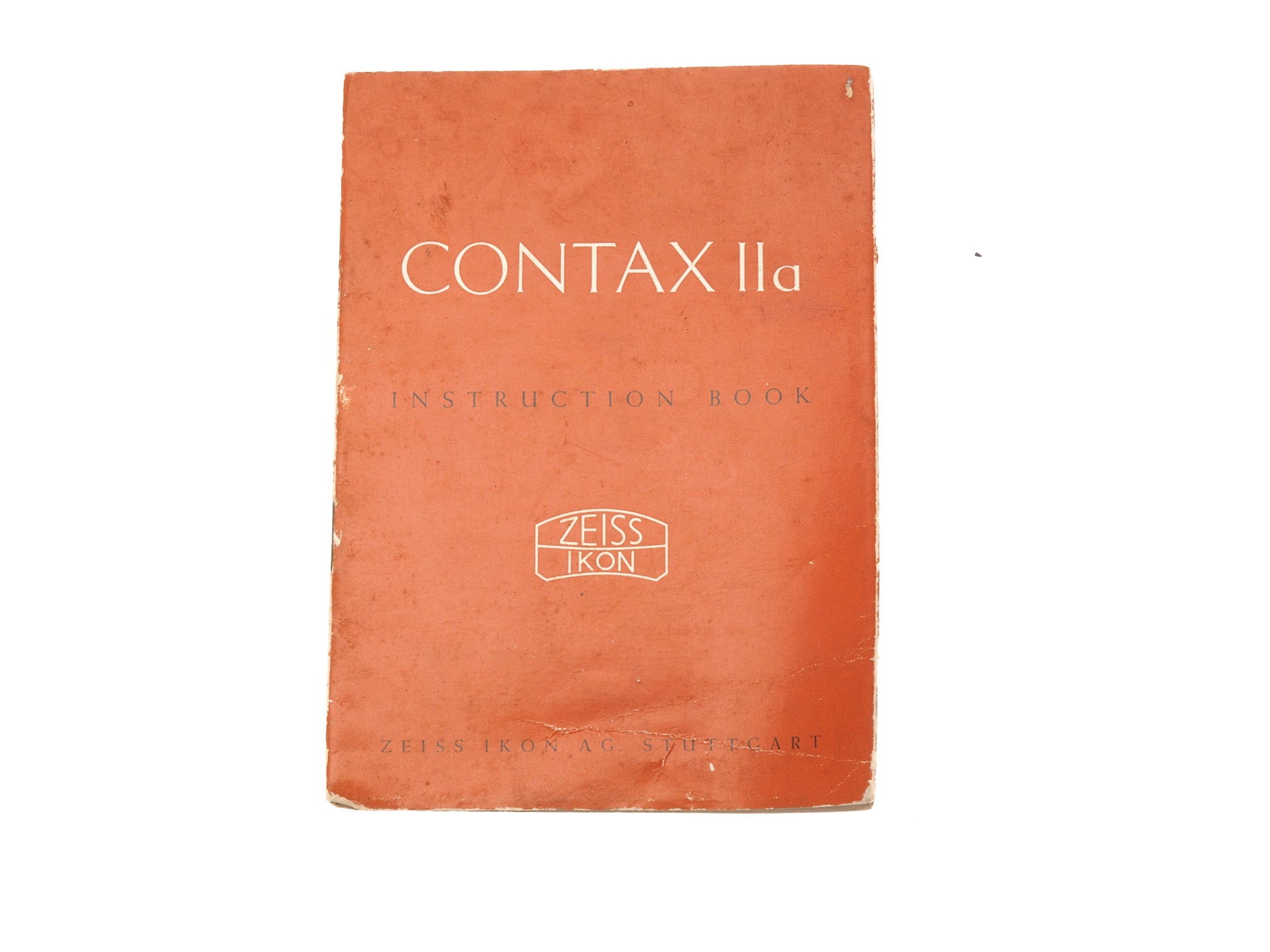 Zeiss Ikon Contax IIa Instructions - Accessory