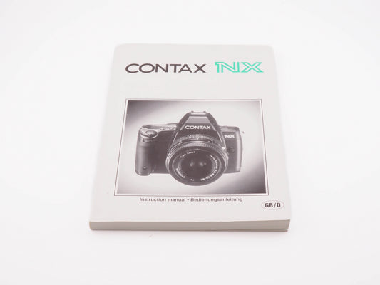 Contax N1 Instructions - Accessory