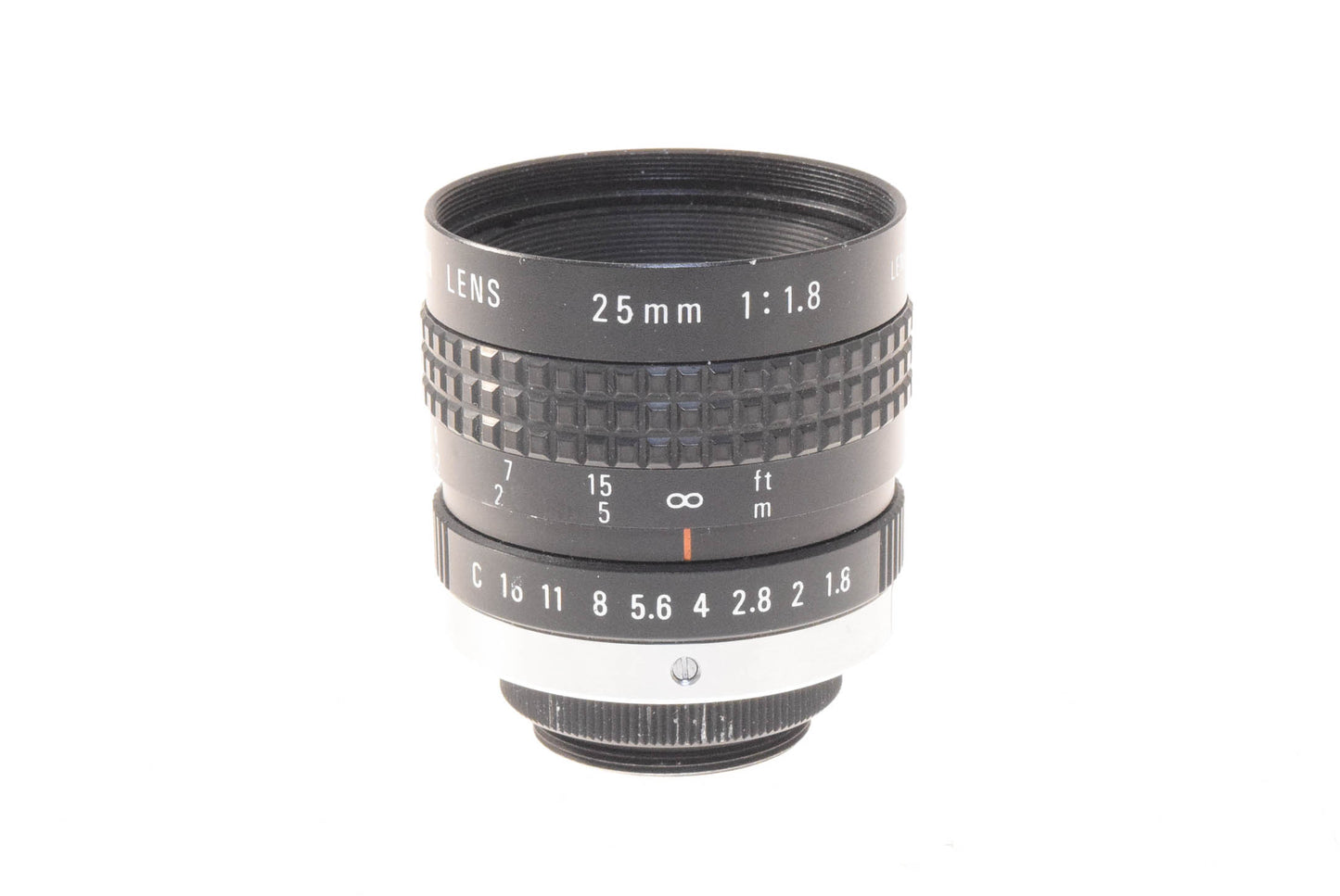 Cosmicar 25mm f1.8 TV Lens - Lens