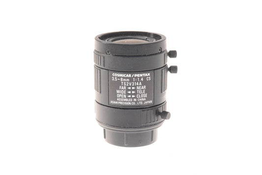 Pentax 3.5-8mm f1.4 Cosmicar CS - Lens