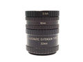 Soligor Automatic Extension Tube Set