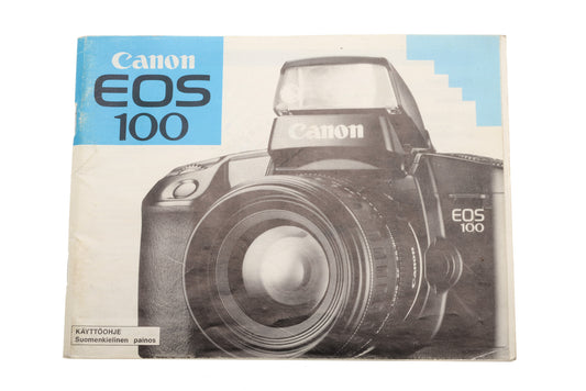 Canon EOS 100 Instructions