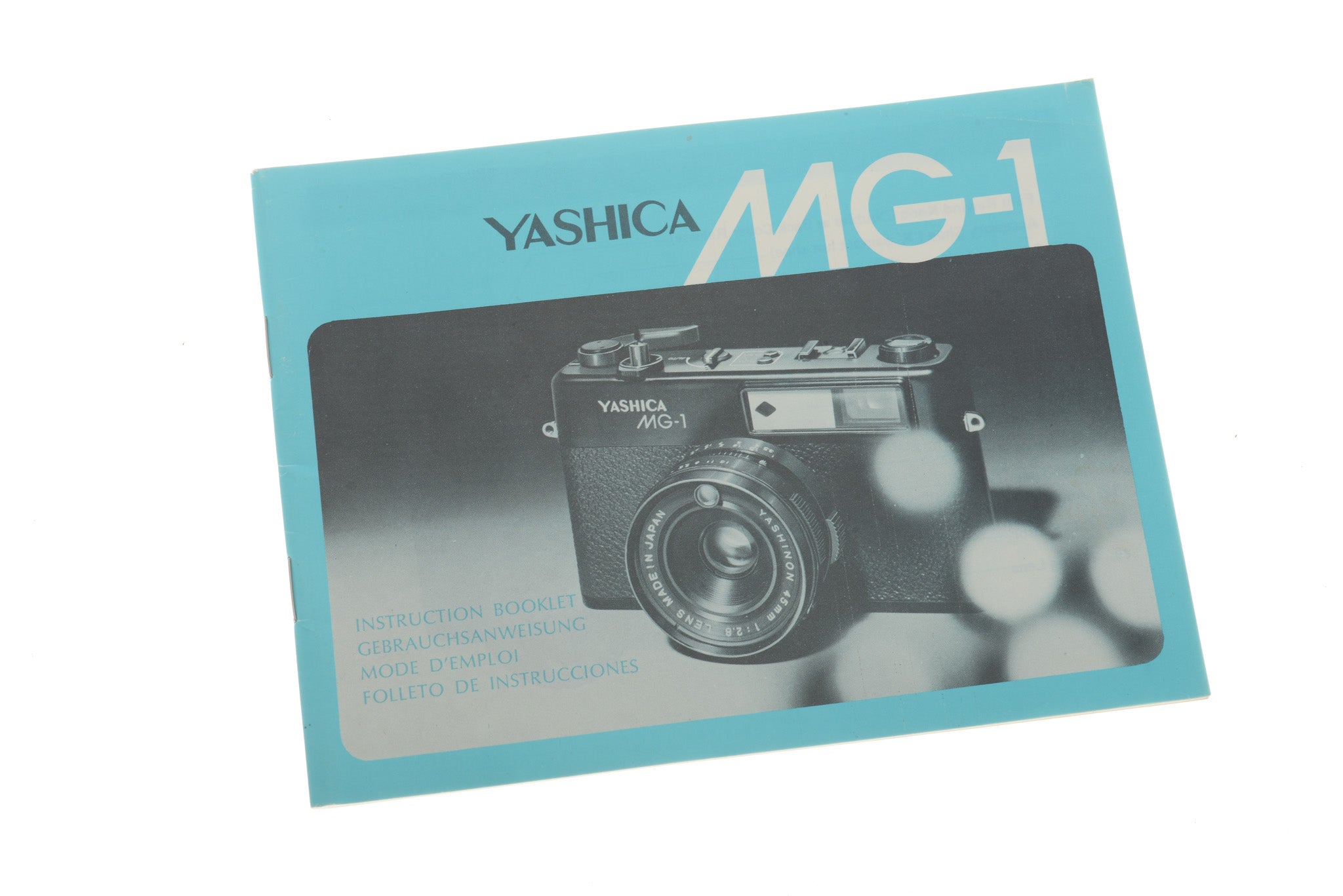 Yashica MG-1 instructions