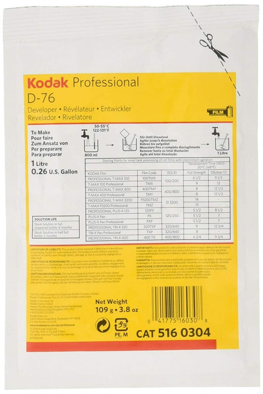 Kodak D-76 Film Developer  1L