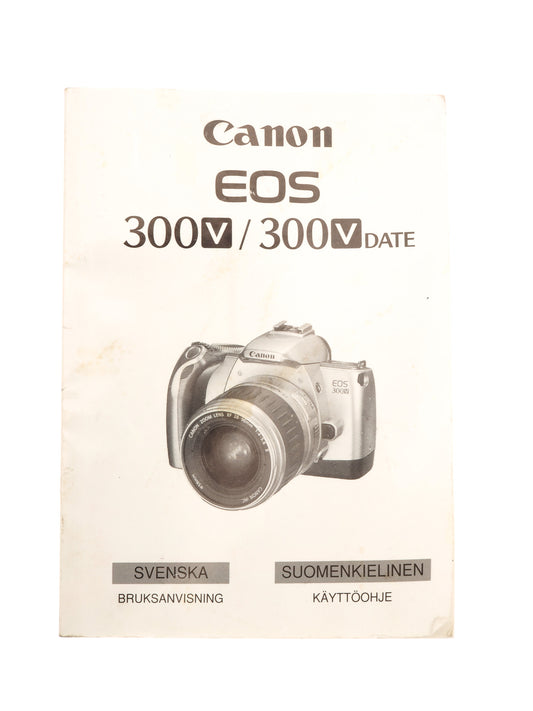 Canon EOS 300V / 300V Date Instruction Manual