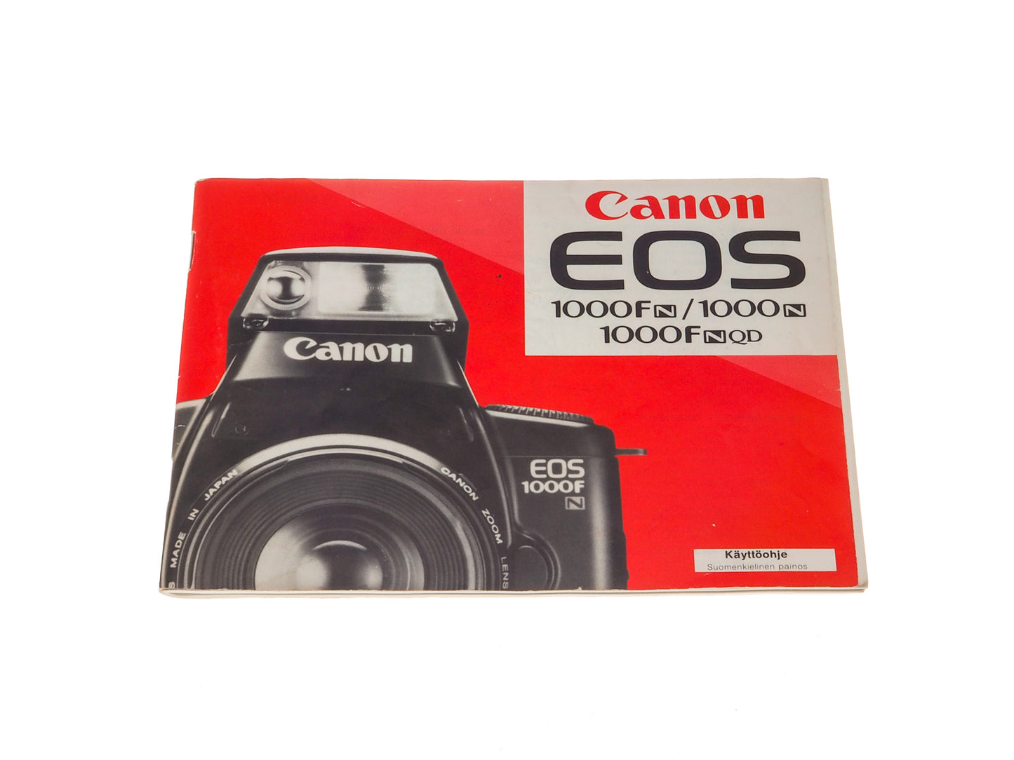 Canon EOS 1000FN/1000N/100FNQD Instructions