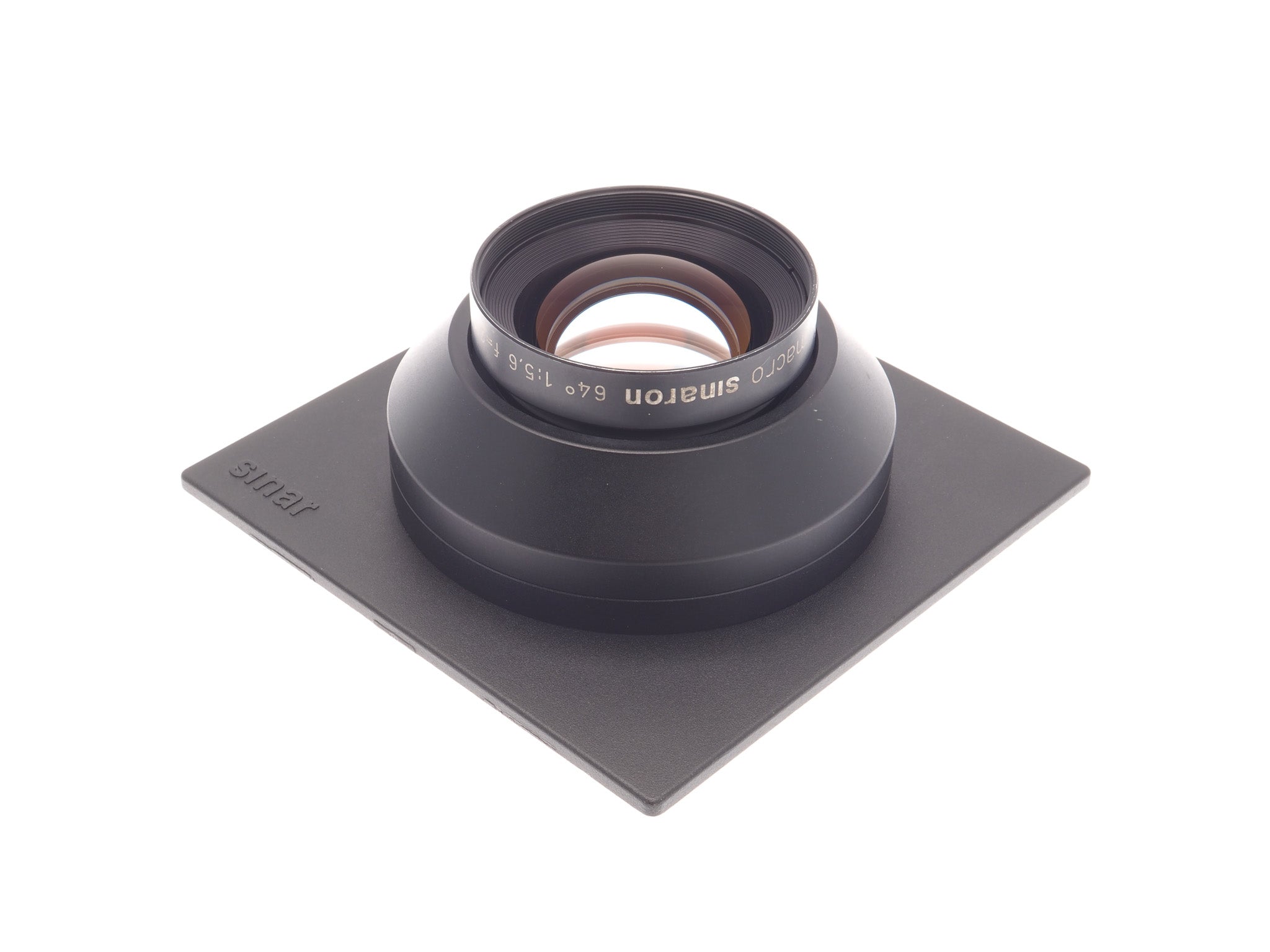 Objectif Sinar Sinaron 210mm F/5.6 – Pour Chambre Photographique, Mise Au Point Fixe, Occasion