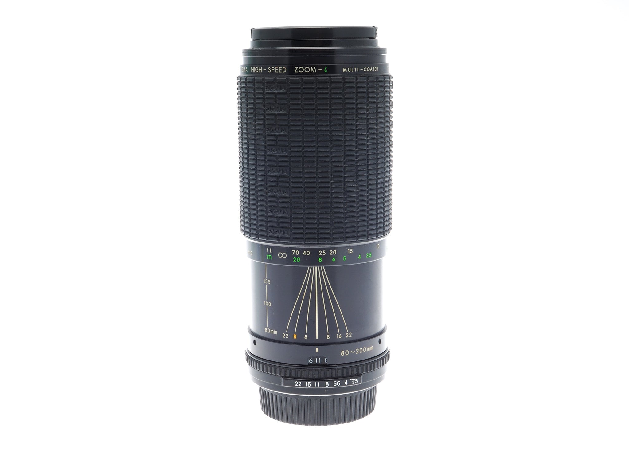 Sigma 80-200mm f3.5-4 High speed Zoom-C Multi-Coated – Kamerastore