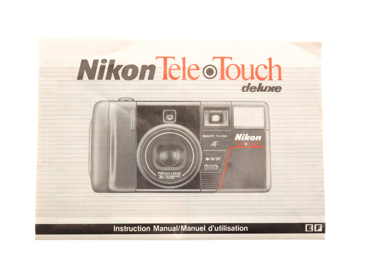 Nikon Tele Touch Deluxe Instructions