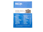 Ricoh KR-30 SP Program Instructions