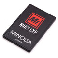Minolta Multiple Exposure Card - Accessory