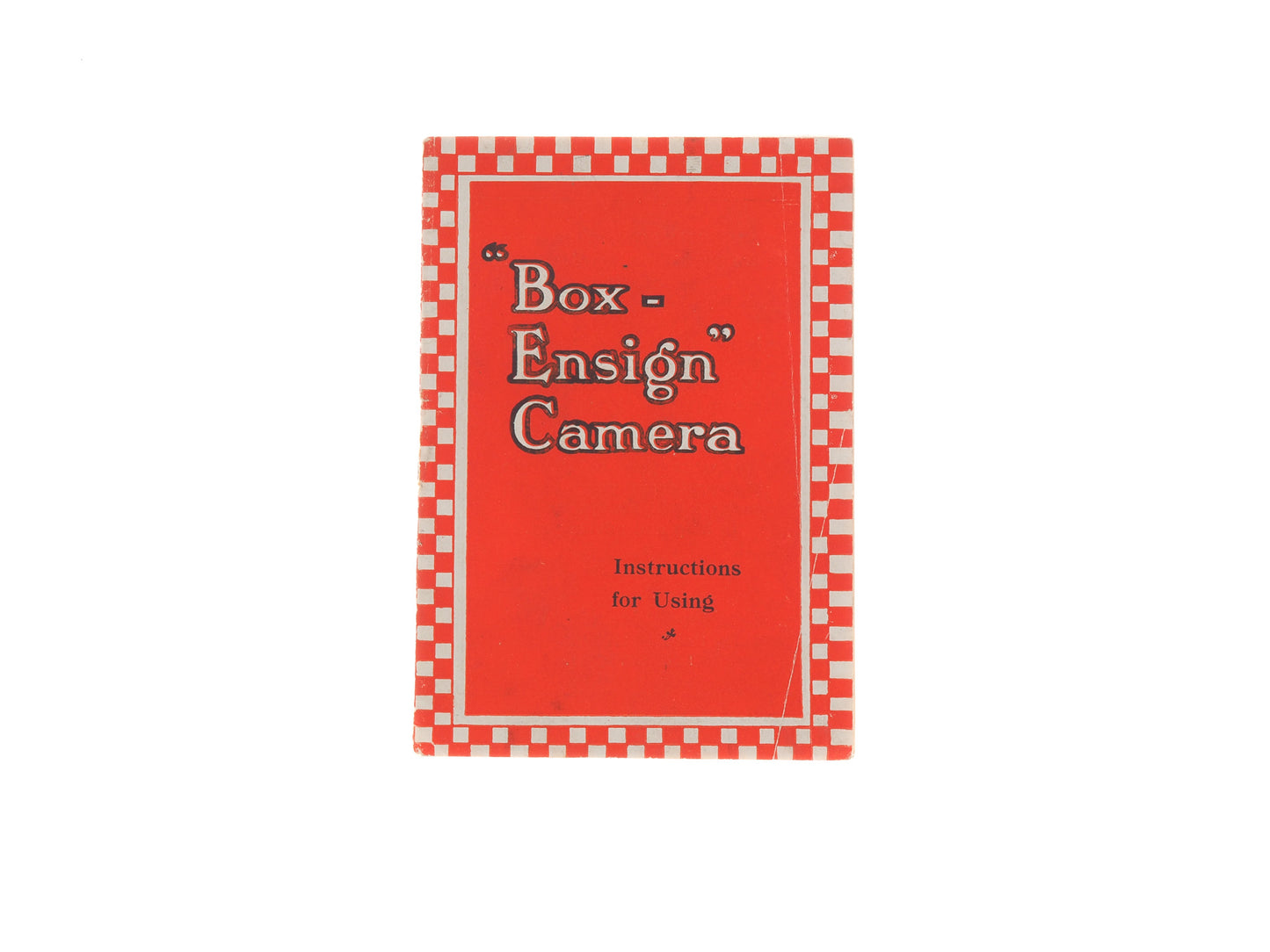 Ensign Box-Ensign Camera Instructions - Accessory