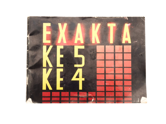Exakta KE5 / KE4 Instructions - Accessory