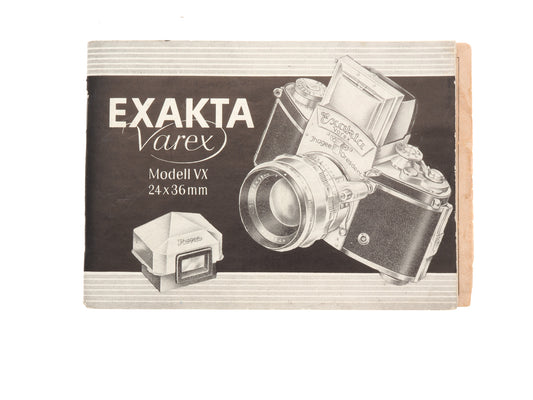 Exakta Varex VX Instructions - Accessory