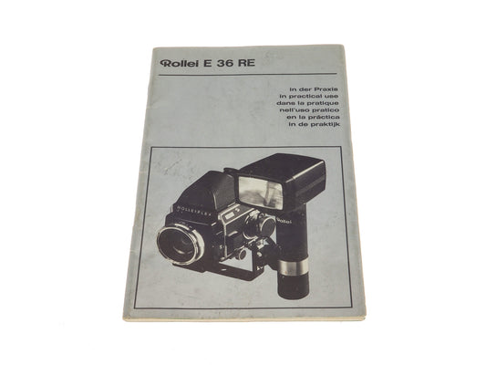 Rollei E 36 RE Flash Manual