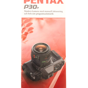 Pentax P30T Instructions