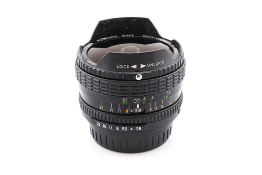 Sigma 16mm f2.8 Filtermatic Fisheye Multi-Coated - Lens