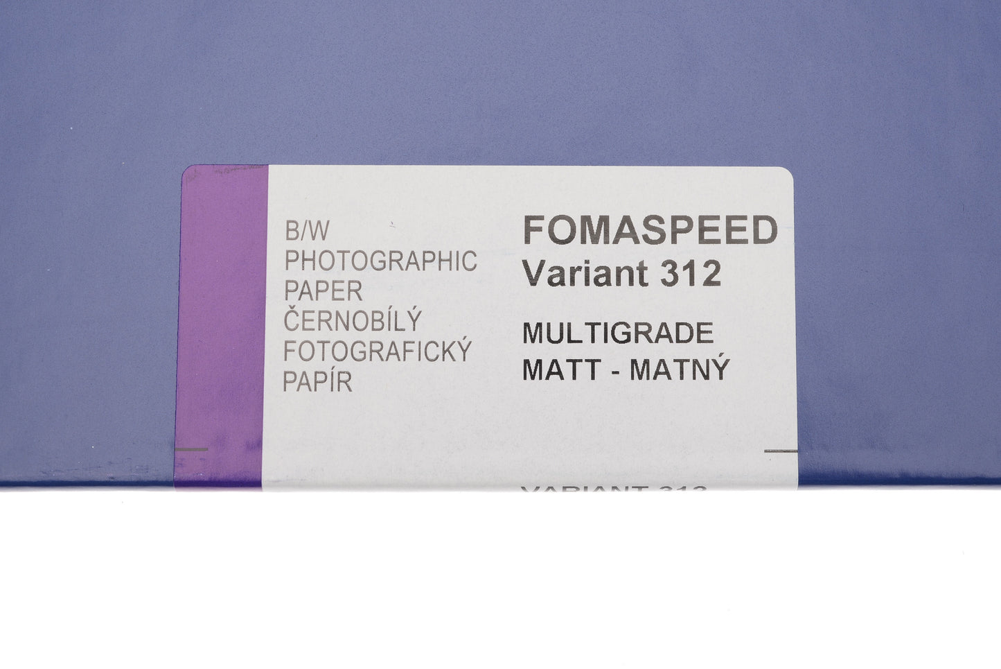 Foma Fomaspeed Variant 312 Multigrade - Matt 10.5x14.8 cm 4x6" 100 Sheets