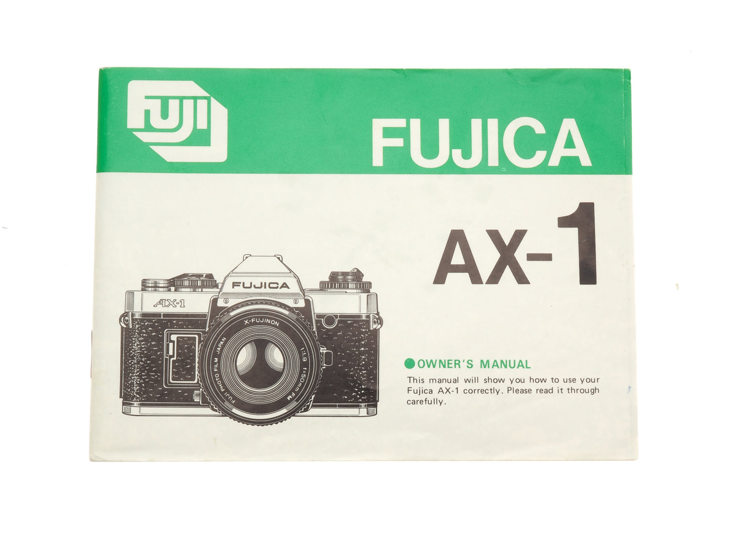 Fujica AX-1 Instructions - Accessory