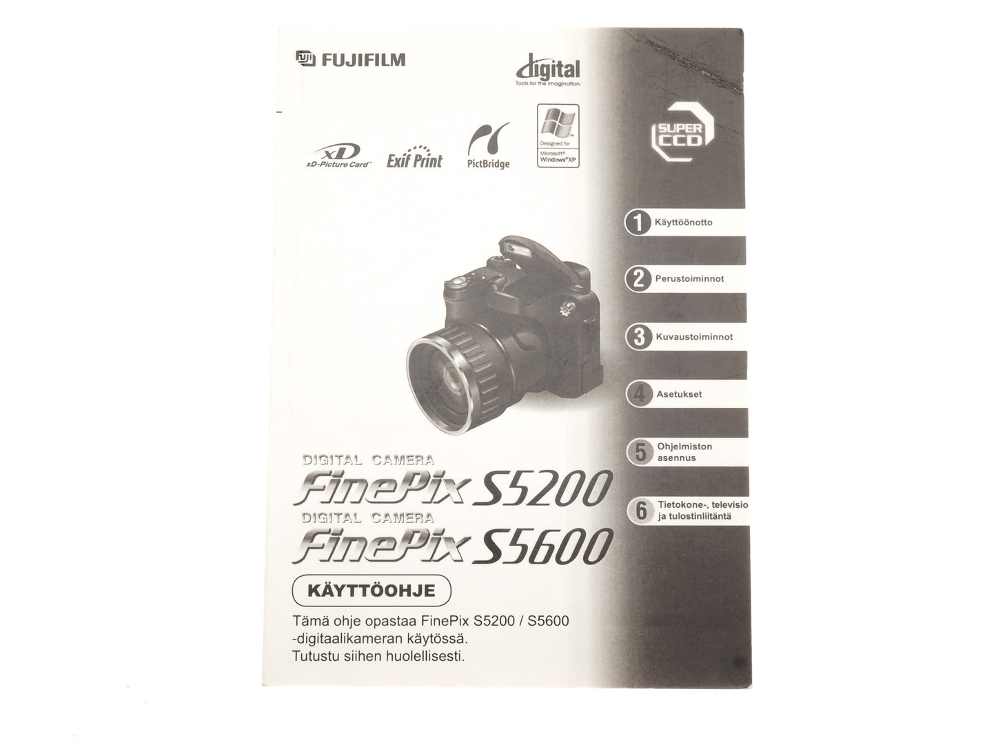 Fujifilm FinePix S5200 / S5600 Instructions - Accessory