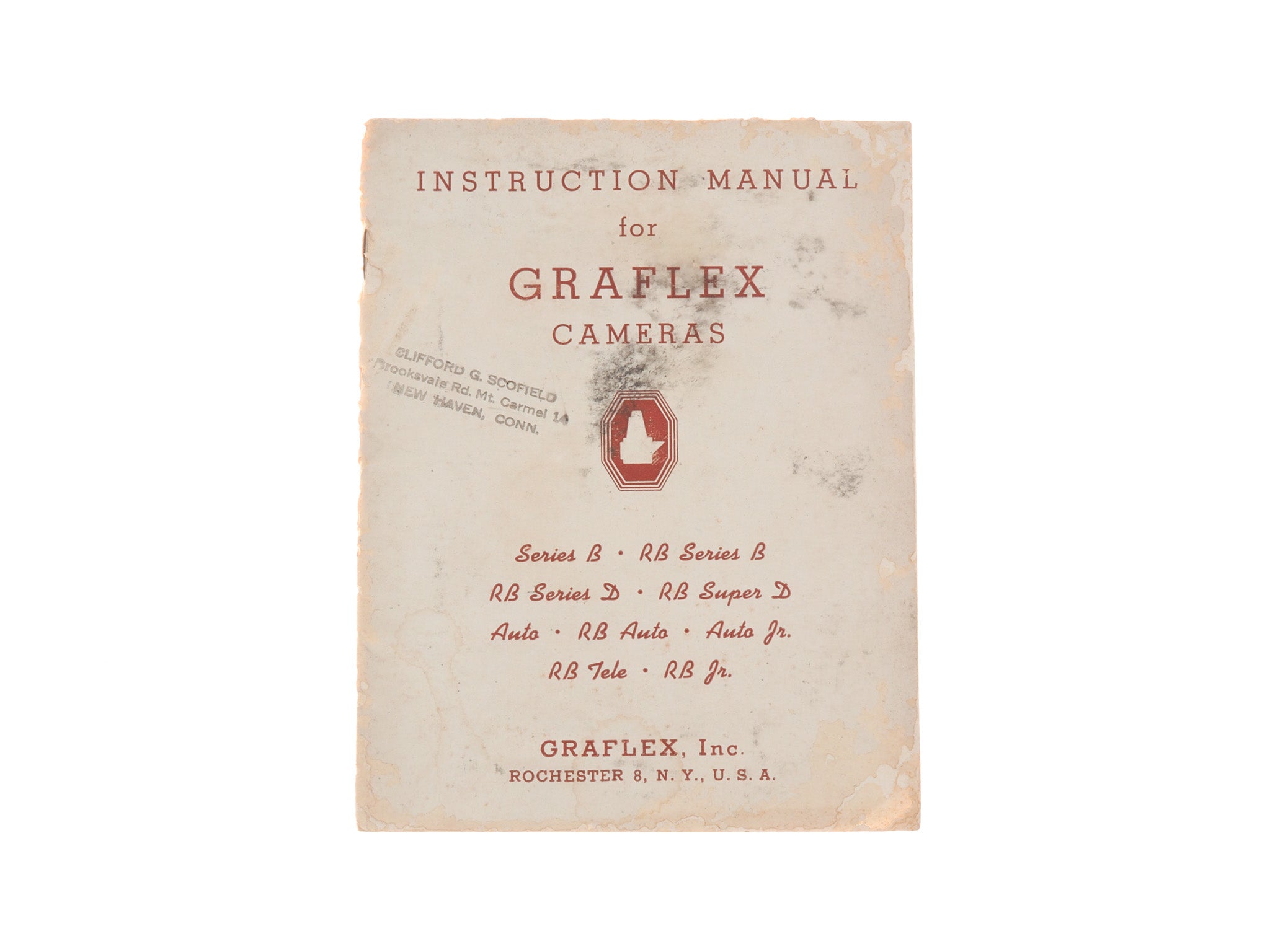 Graflex Cameras Instructions - Accessory