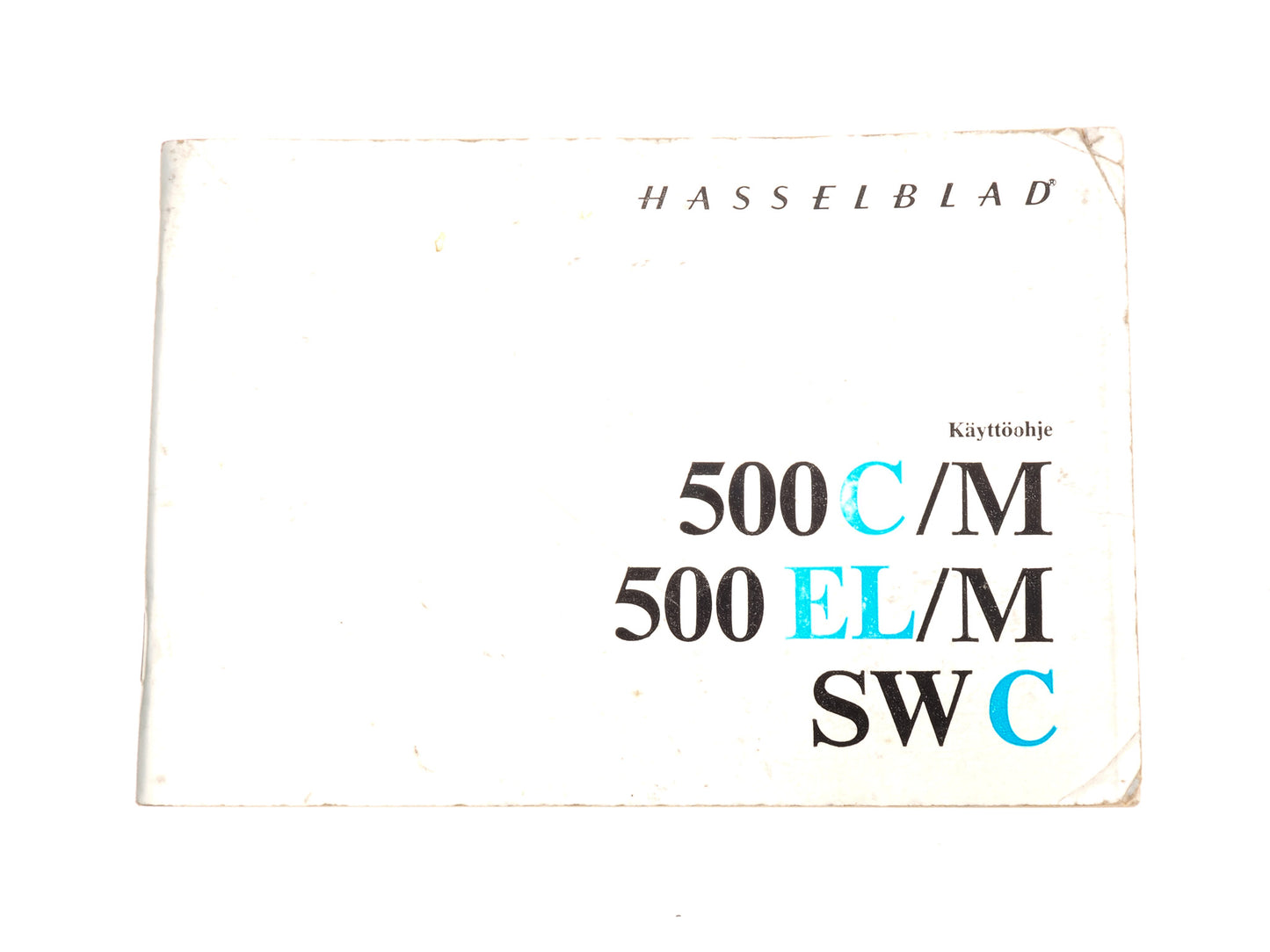 Hasselblad 500C/M / 500EL/M / SWC Instructions - Accessory