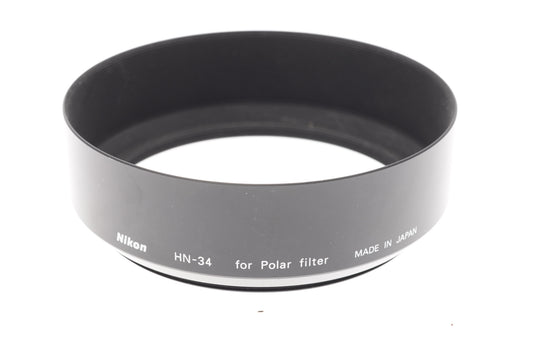 Nikon HN-34 Lens Hood for Polar Filter - Accessory