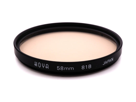 Hoya 58mm 81B Color Conversion Filter - Accessory