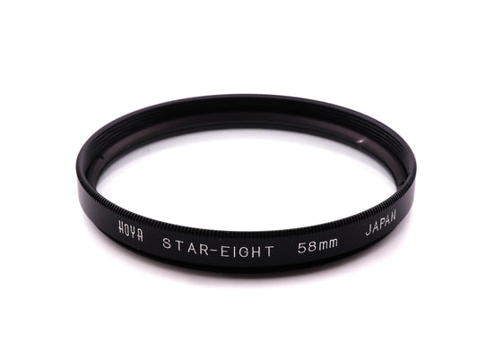 Hoya 58mm Star-Eight Filter - Accessory