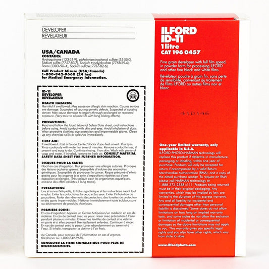 Ilford ID-11 1L Film Developer