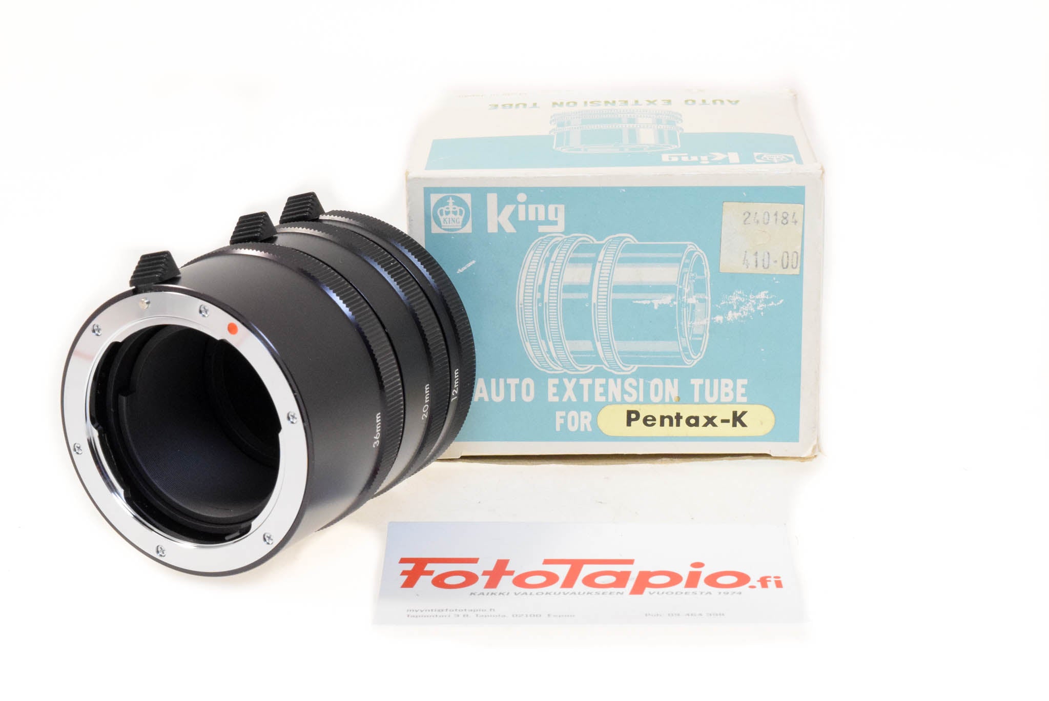 King Auto Extension Tube – Kamerastore