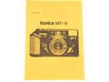Konica MT-9 Instructions