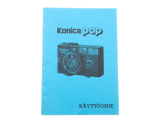 Konica Pop Instructions