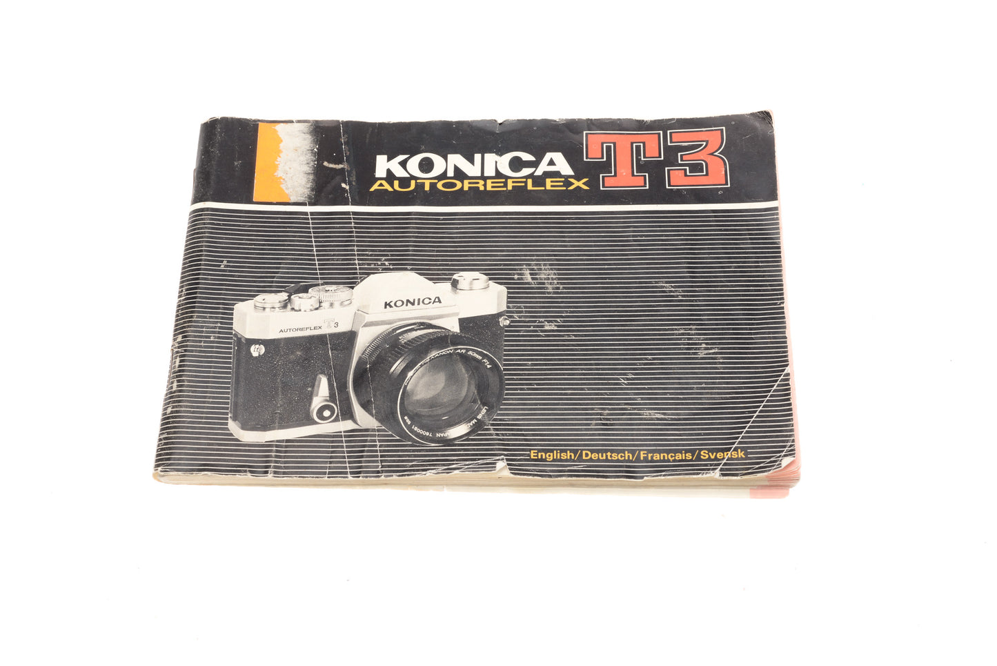 Konica Autoreflex T3 Instructions - Accessory