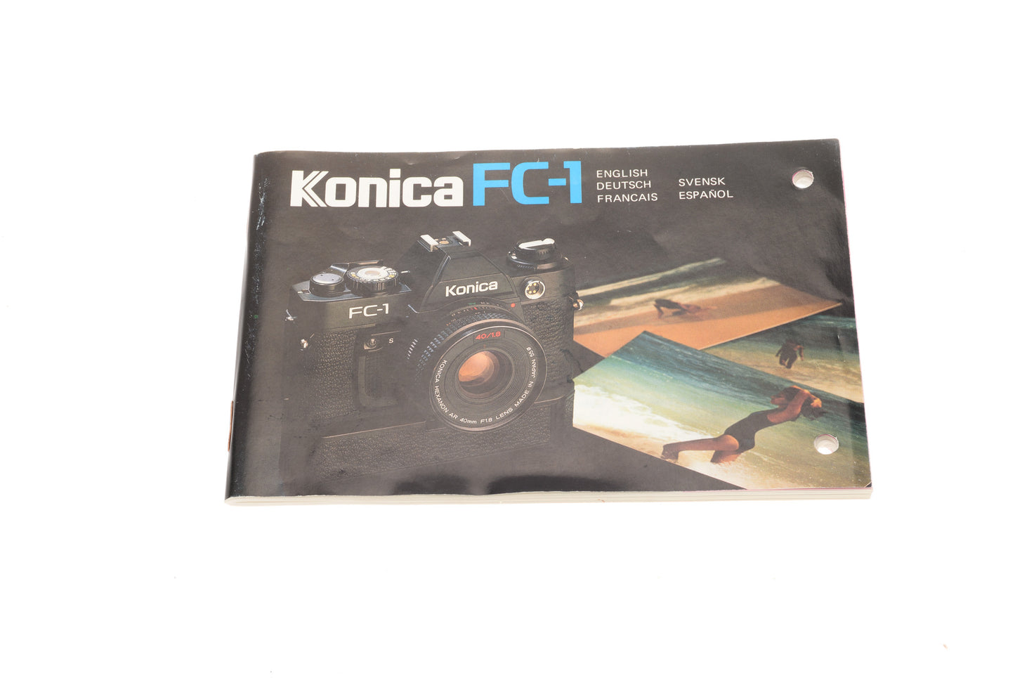 Konica FC-1 Instructions - Accessory