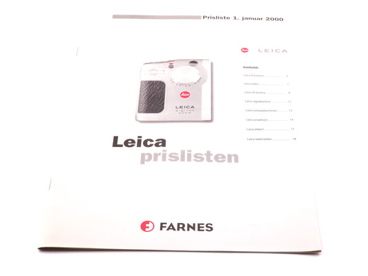 Leica Price List 2000 - Accessory