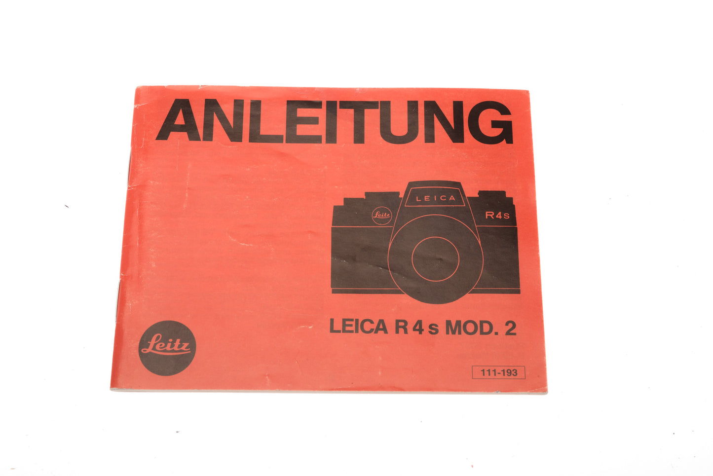 Leica R4 s MOD.2 Anleitung - Accessory