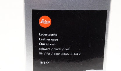 Leica 18 677 Leather Case for C-Lux 2