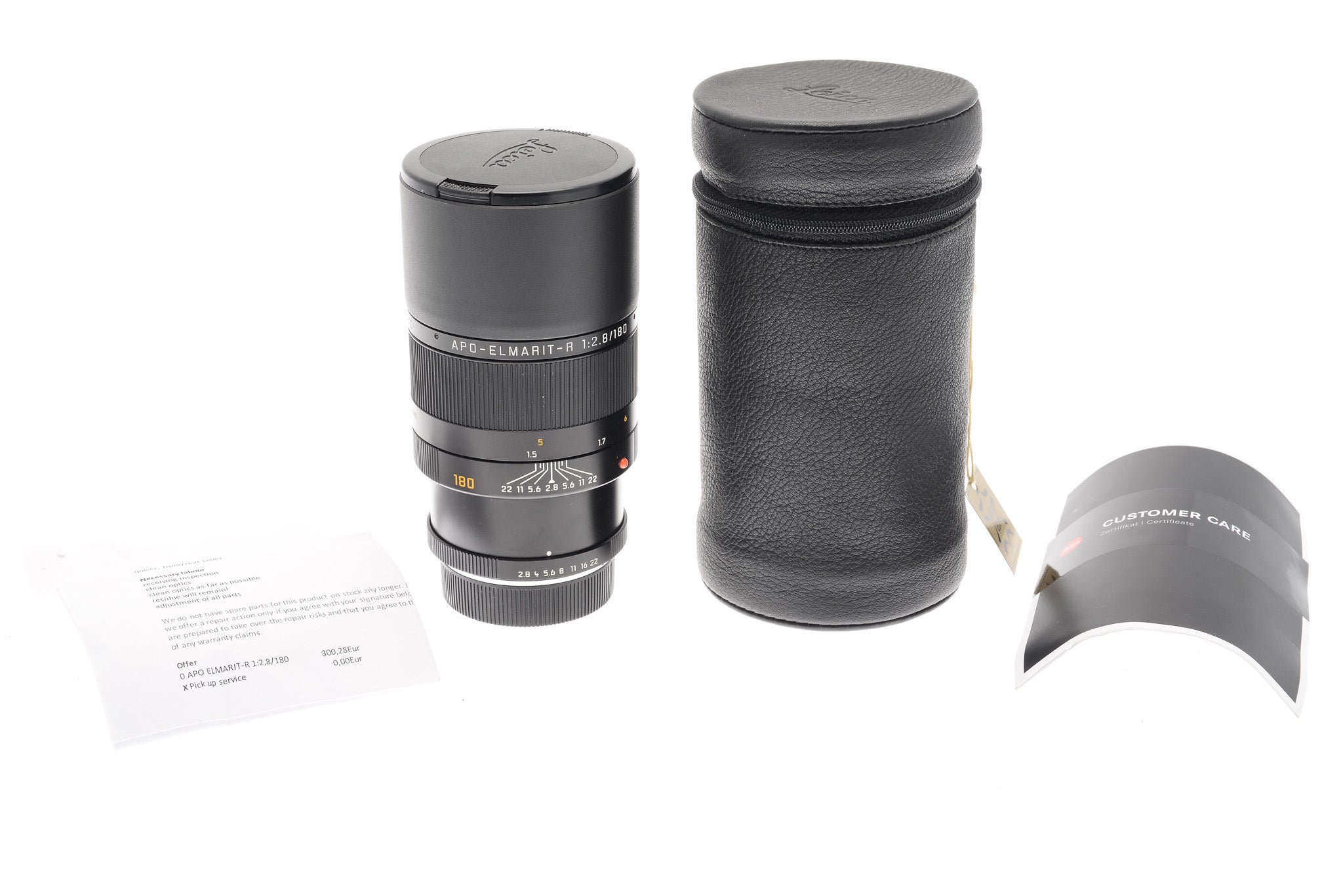 Leica 180mm f2.8 APO-Elmarit-R I (ROM) (11273) – Kamerastore