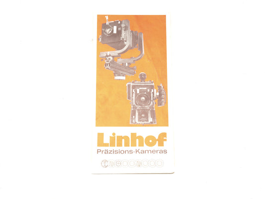 Linhof Precision Cameras Instructions - Accessory