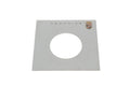 Linhof 129 x 129 mm 5x7 Lens Board (Copal #3) - Accessory
