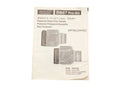 Mamiya Polaroid Pack Film Holder Instructions - Accessory